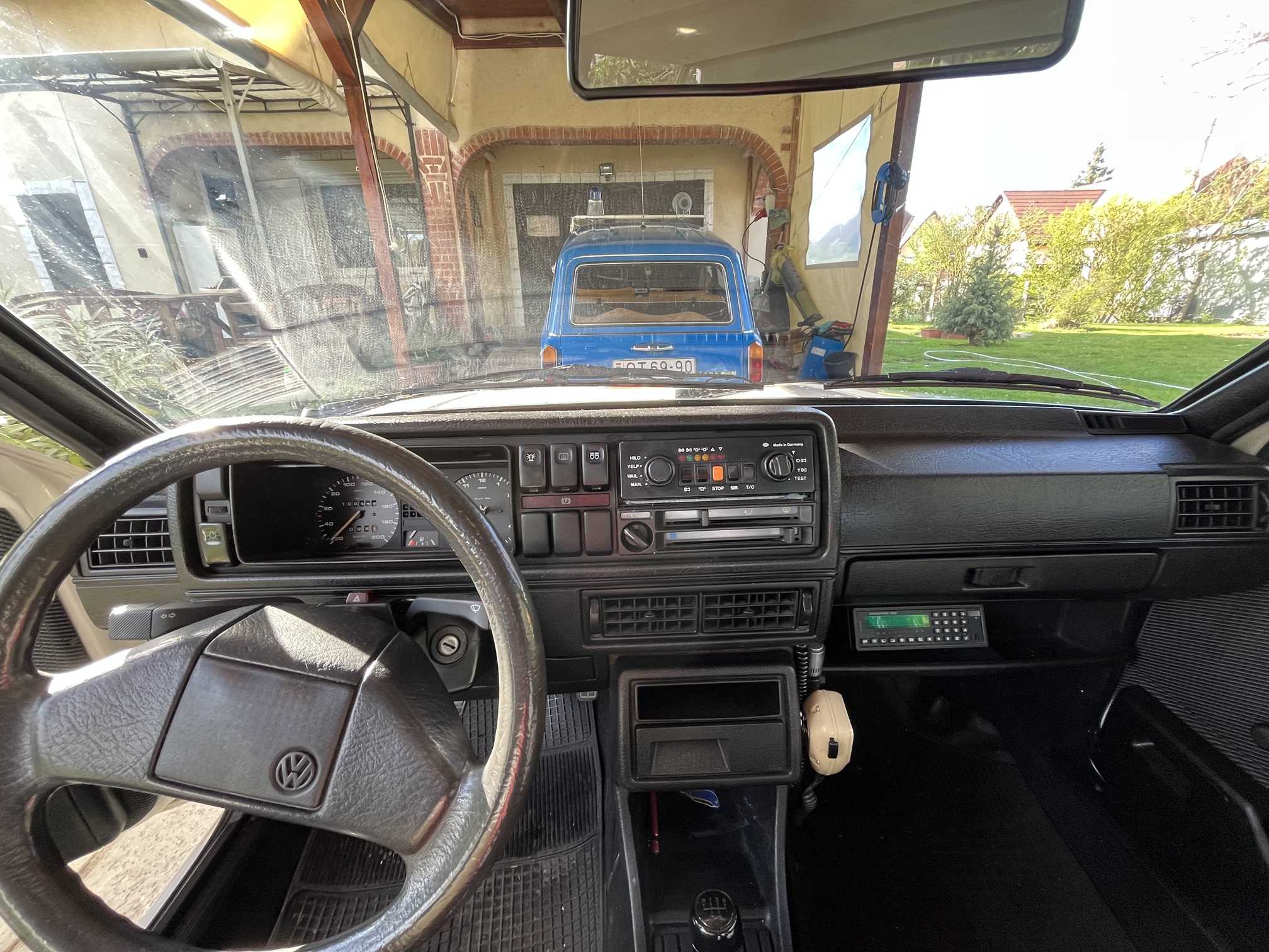 VW Golf II. Rendőrségi