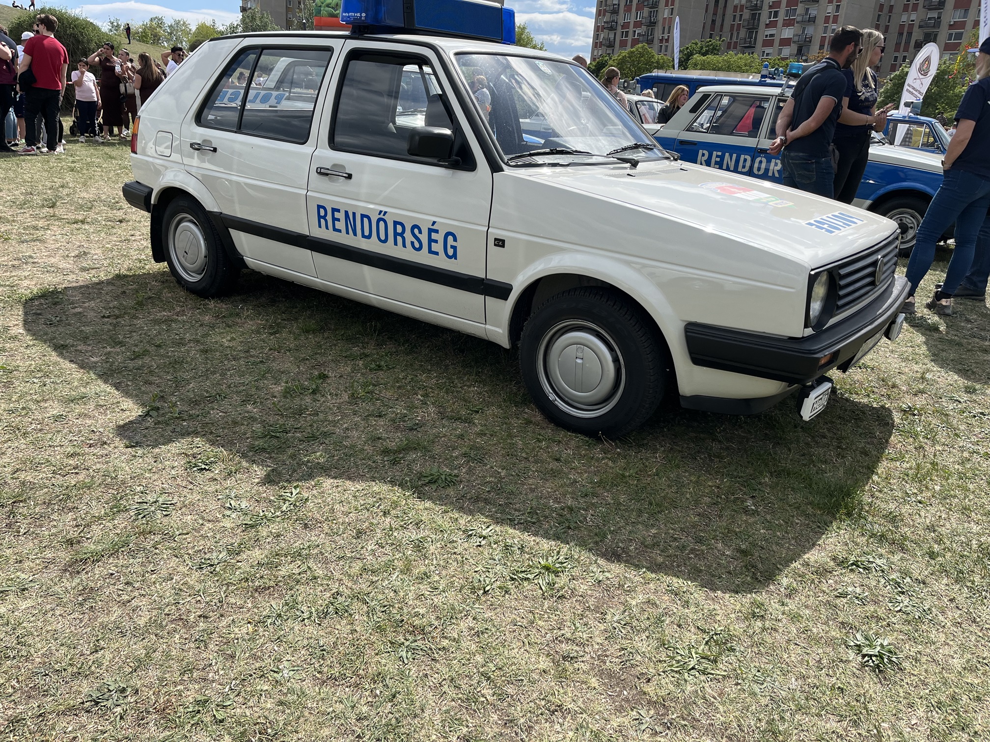 VW Golf II. Rendőrségi